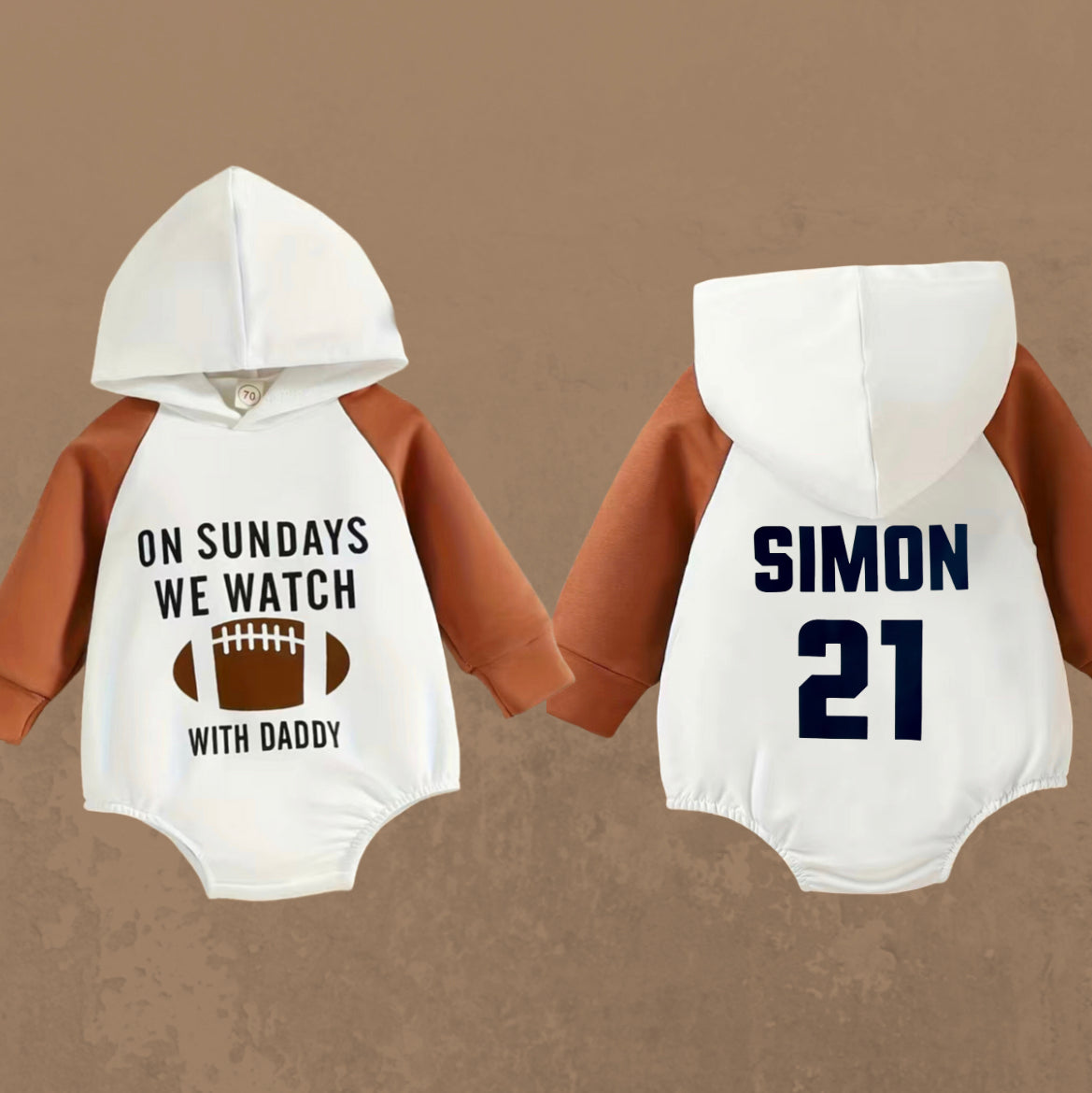 Sunday Football with Dad Onesie