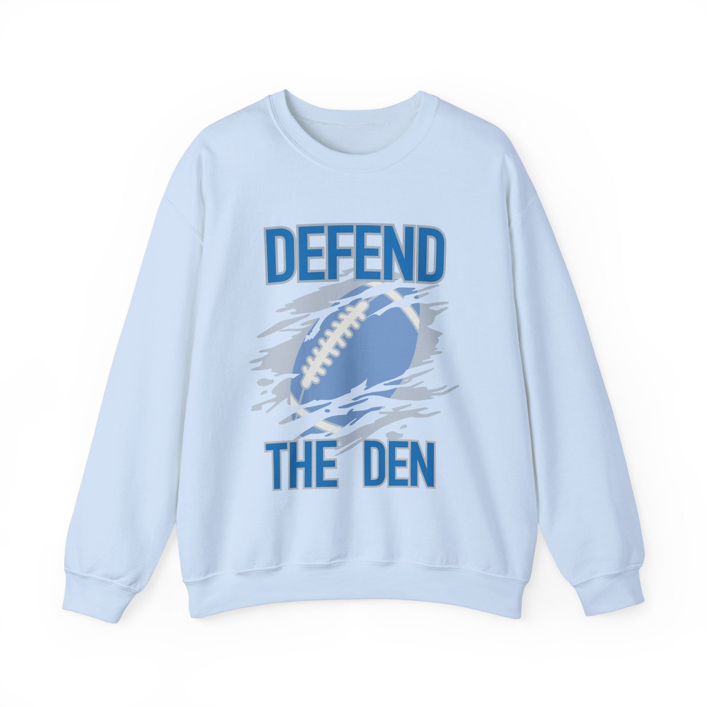 "Defend the Den" Detroit Lions Crewneck Sweatshirt