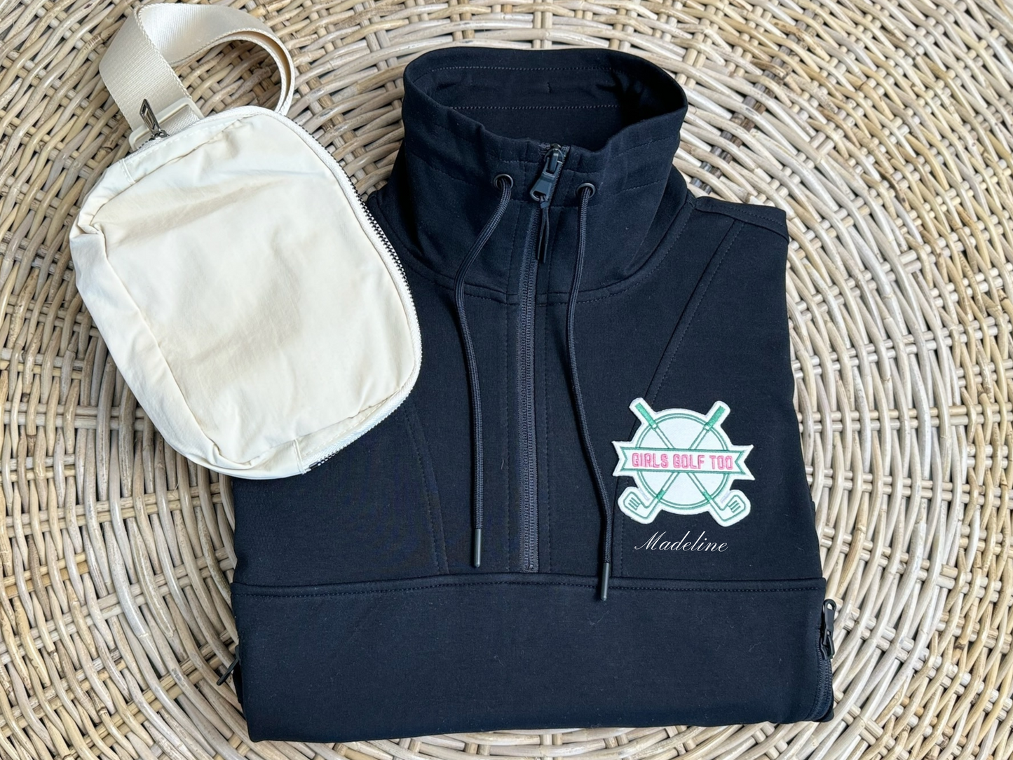 GIRLS GOLF TOO Quarter Zip