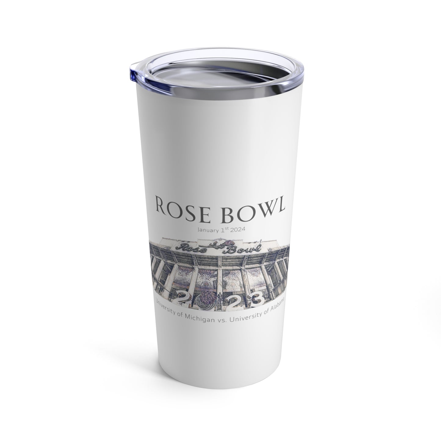 University of Michigan Rose Bowl Tumbler 20oz