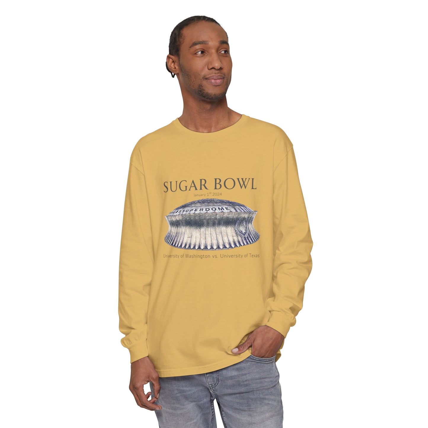 University of Washington Sugar Bowl Unisex Long Sleeve T-Shirt