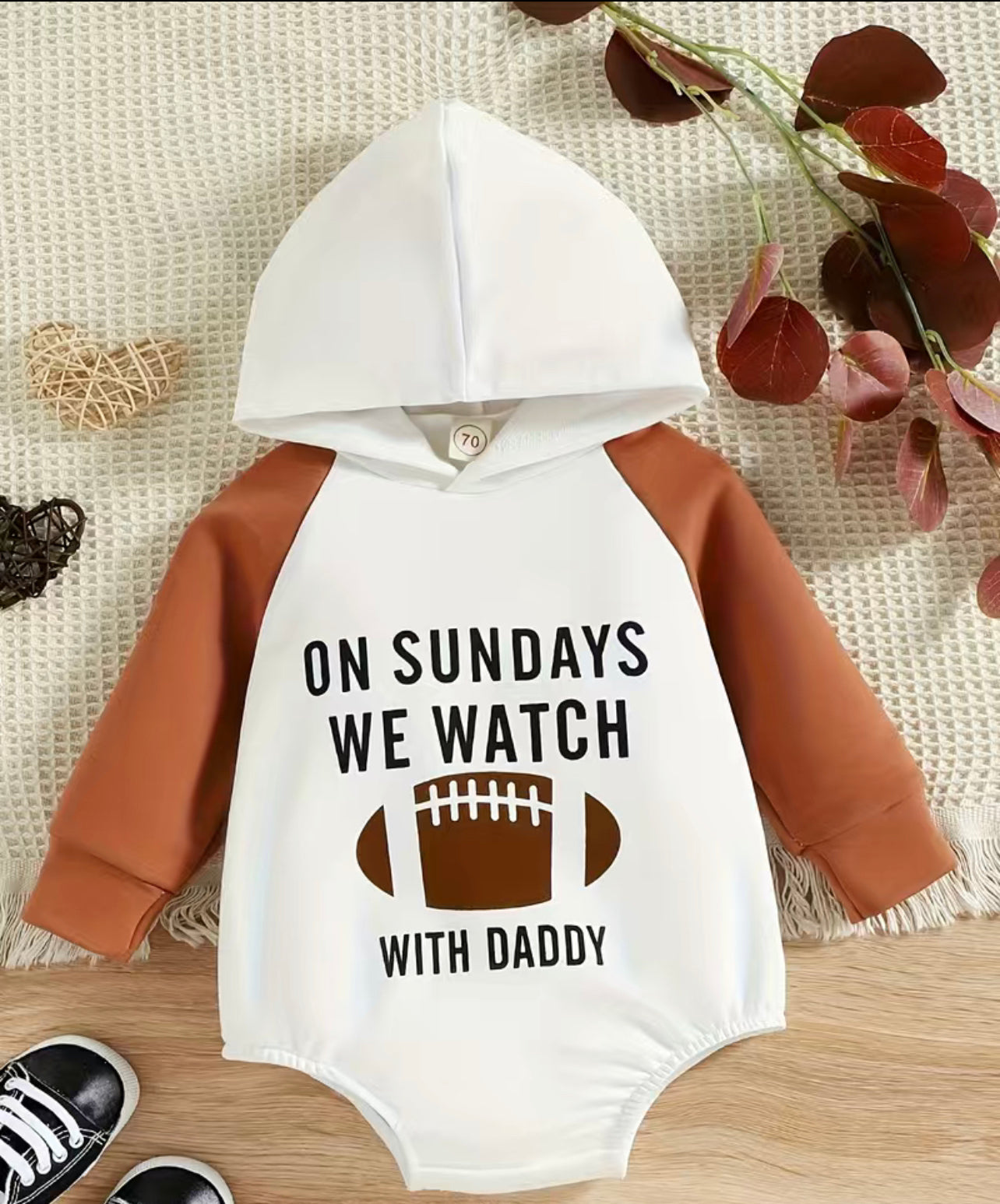 Sunday Football with Dad Onesie