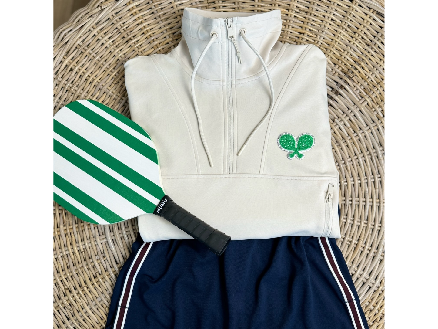The RACQUET CLUB Quarter Zip
