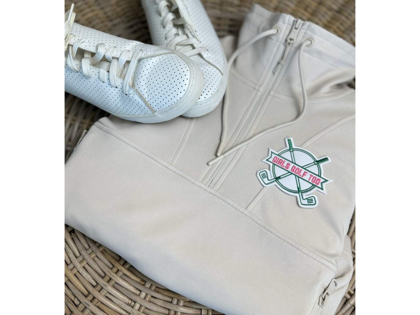 GIRLS GOLF TOO Quarter Zip