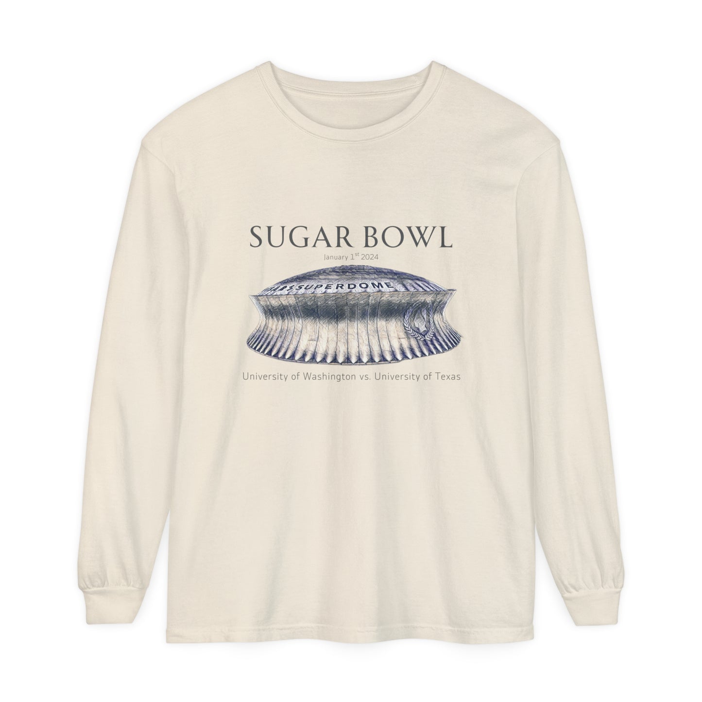 University of Washington Sugar Bowl Unisex Long Sleeve T-Shirt
