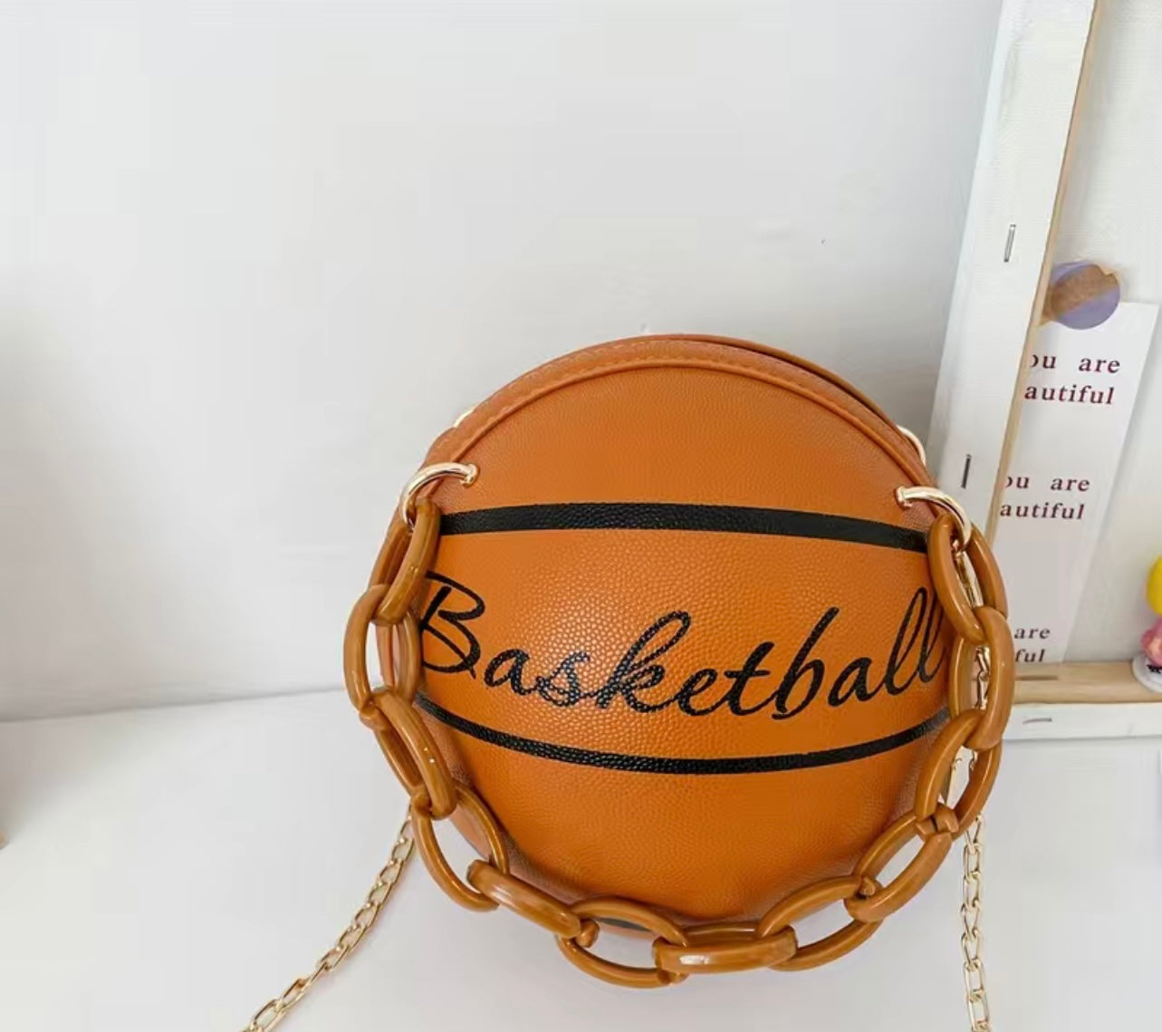 Custom Basketball Crossbody