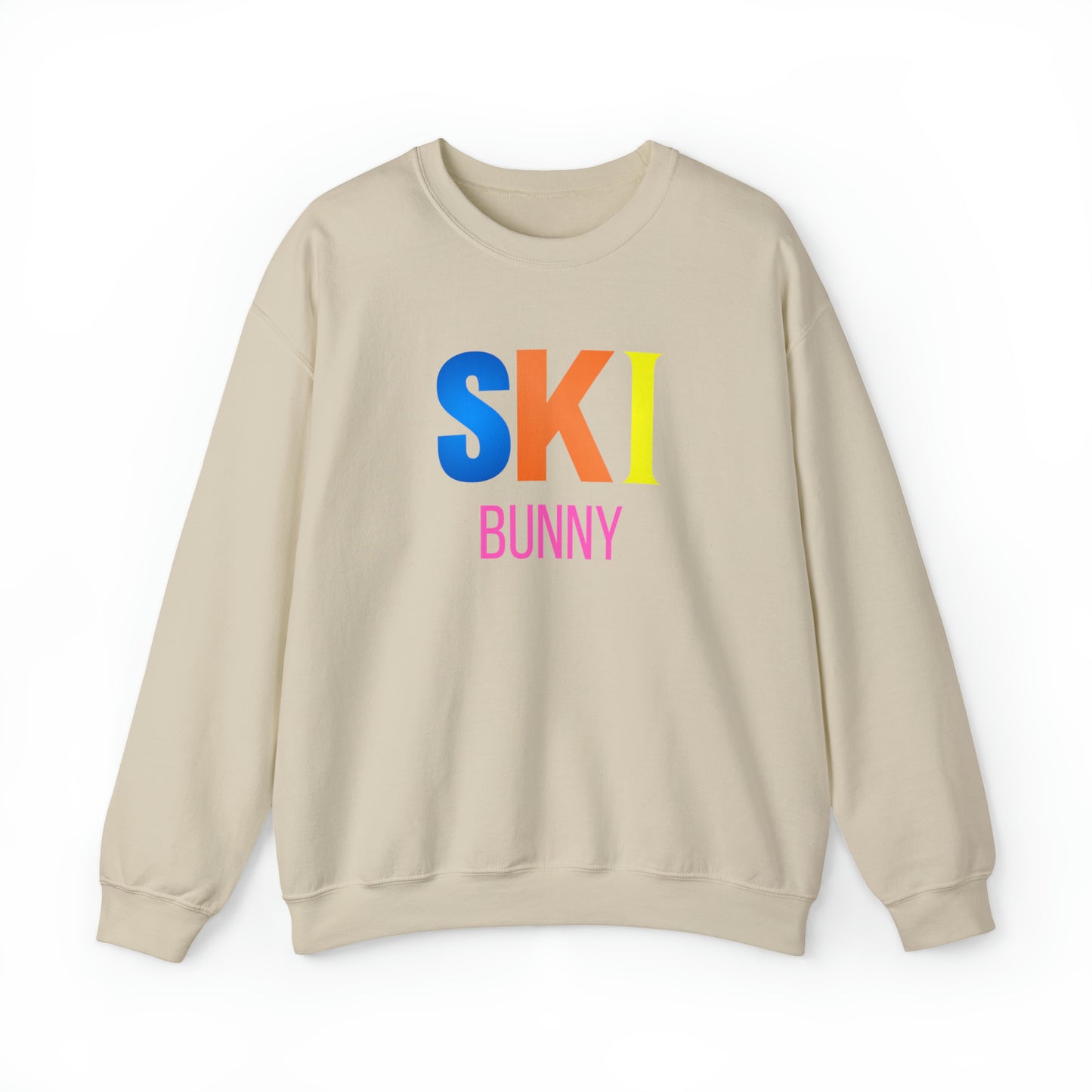 Neon Ski Bunny Crewneck