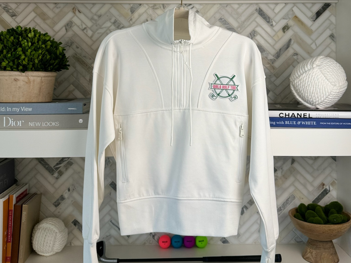 GIRLS GOLF TOO Quarter Zip