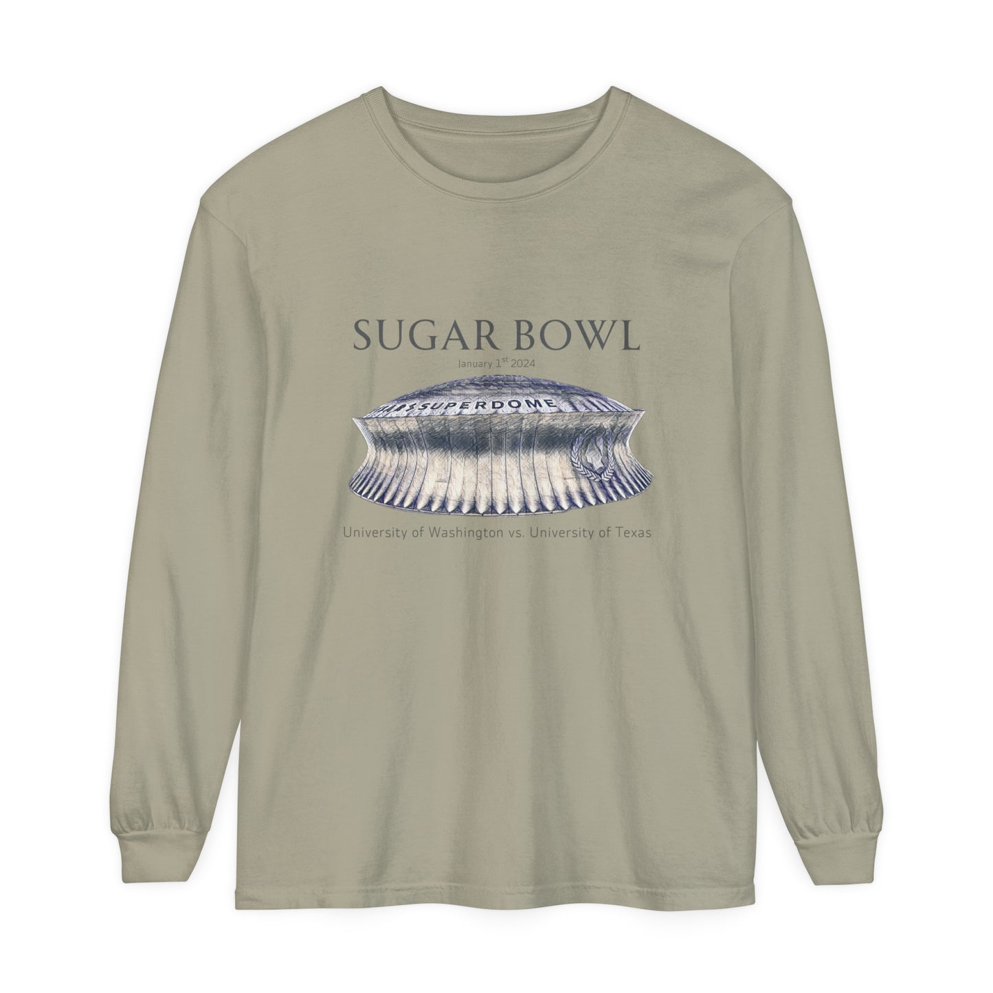 University of Washington Sugar Bowl Unisex Long Sleeve T-Shirt