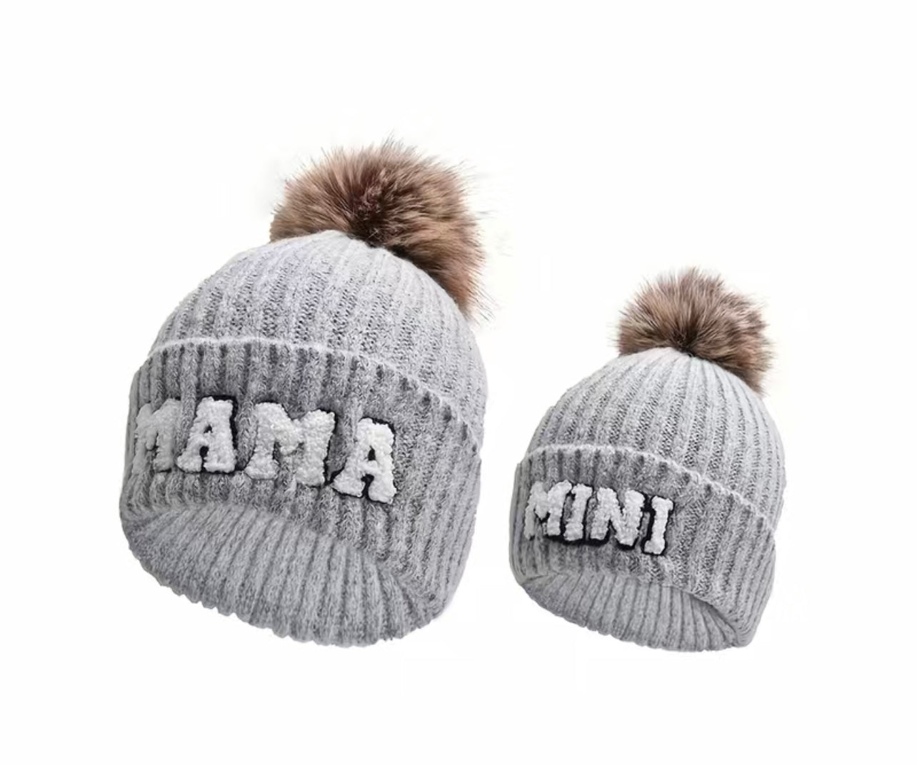 Mama & Mini Knitted Hat