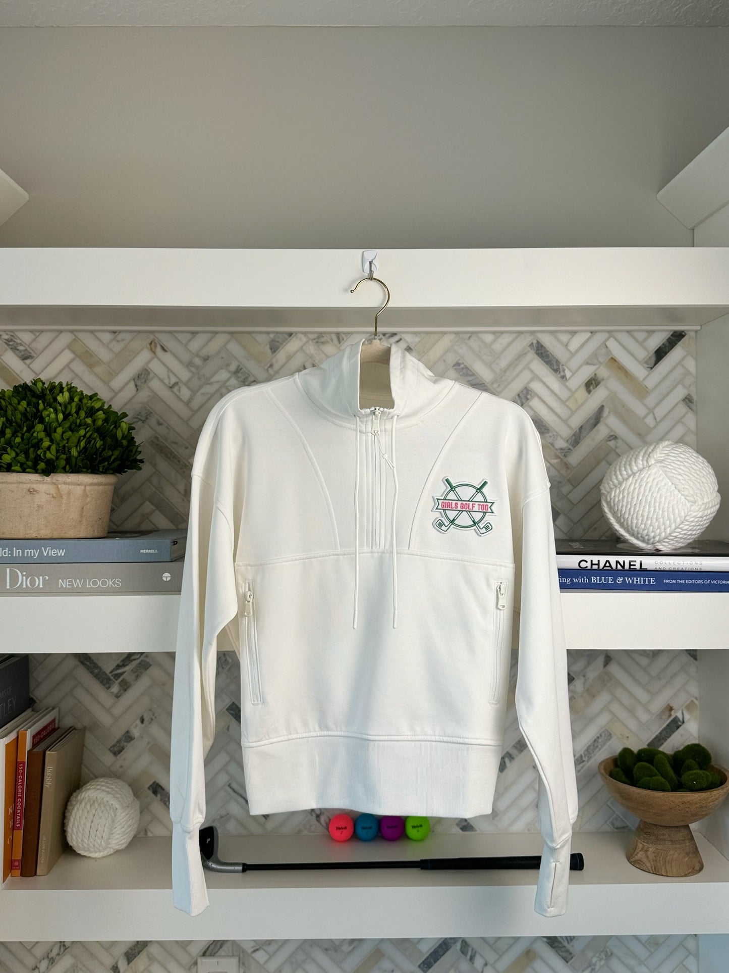 GIRLS GOLF TOO Quarter Zip