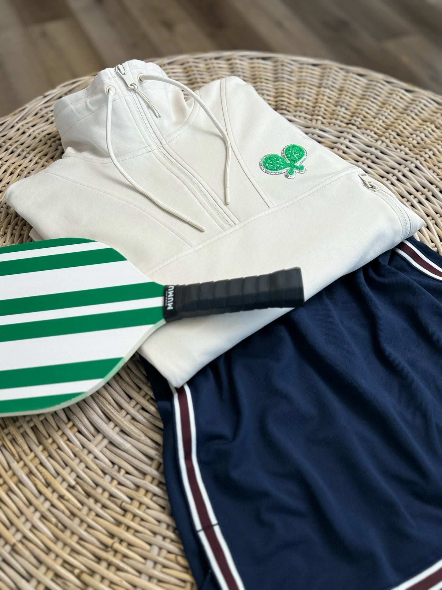 The RACQUET CLUB Quarter Zip