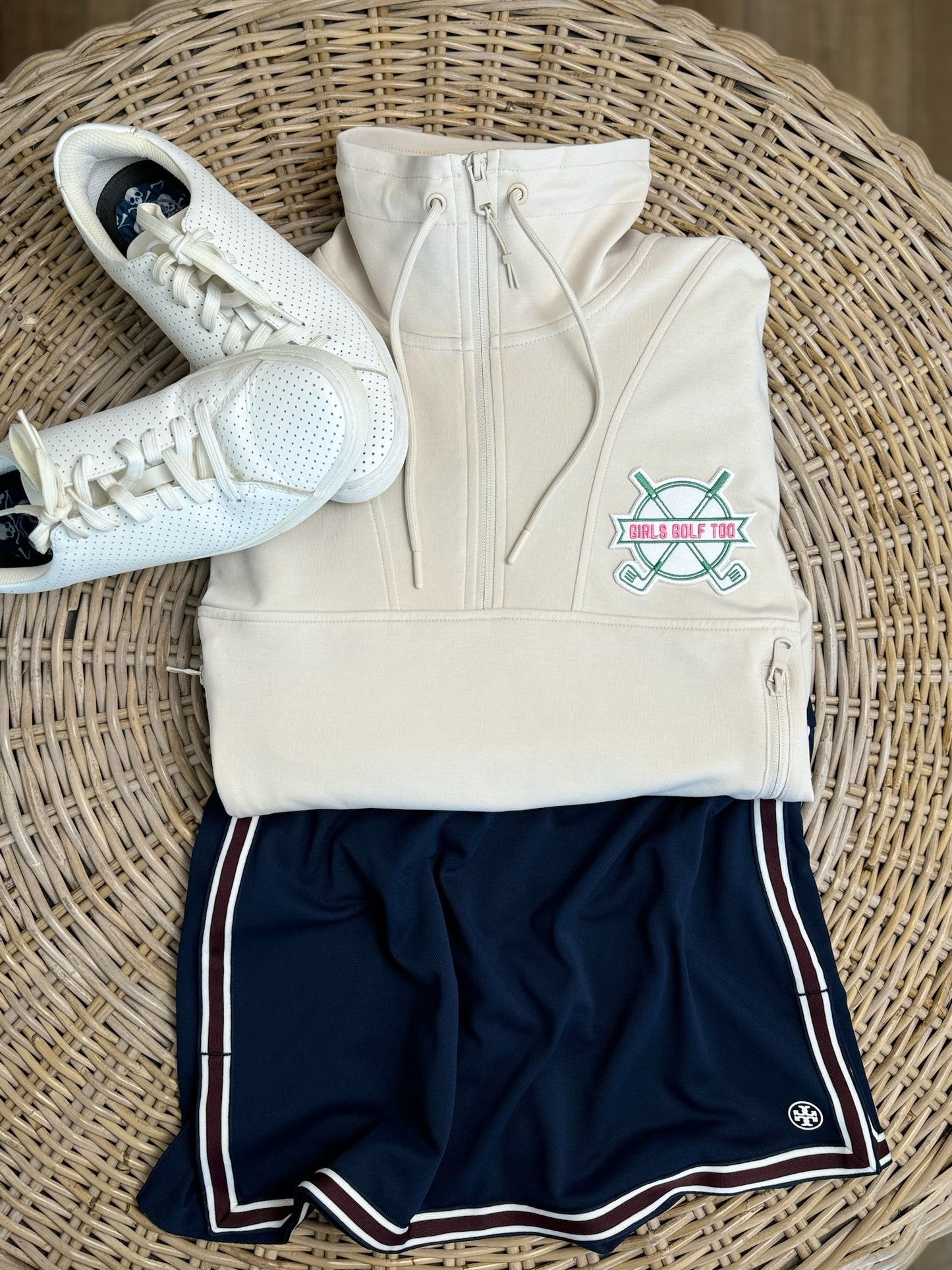 GIRLS GOLF TOO Quarter Zip