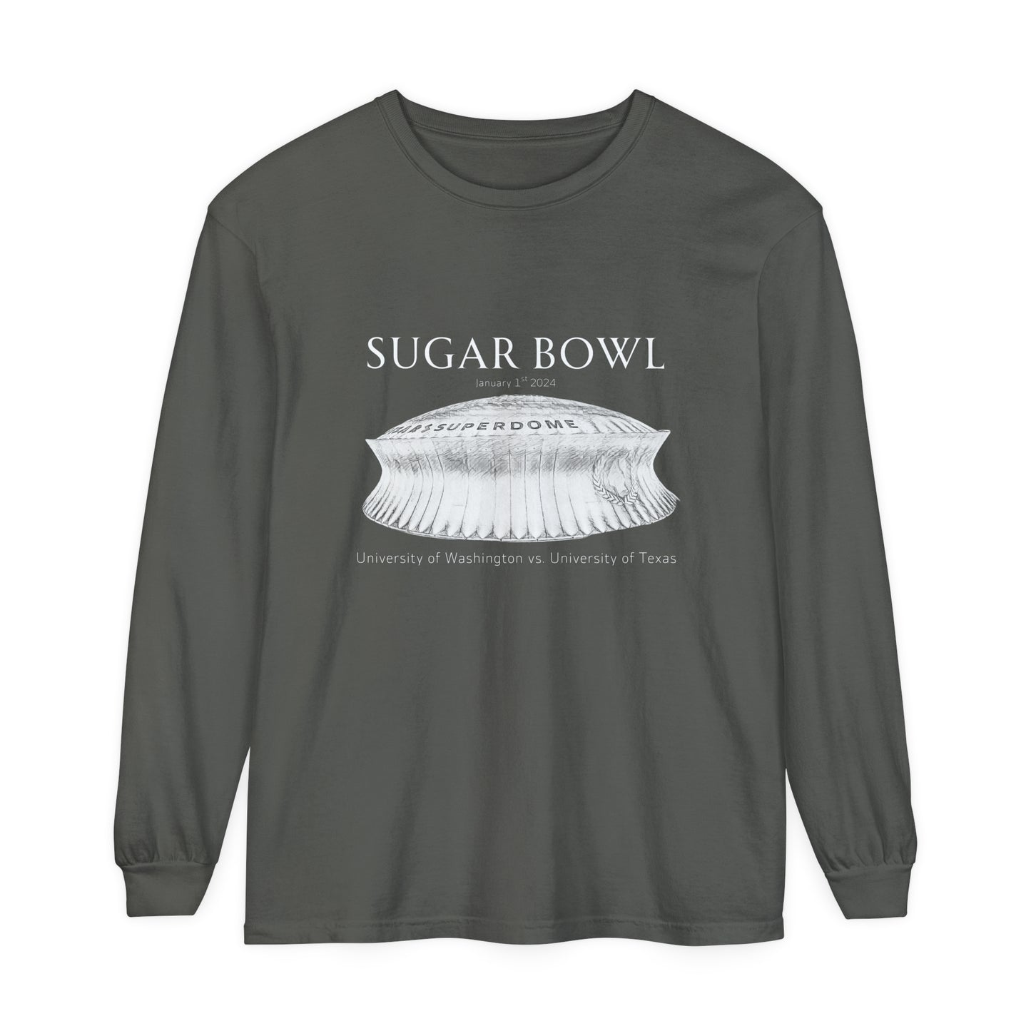 University of Washington Sugar Bowl Unisex Long Sleeve T-Shirt