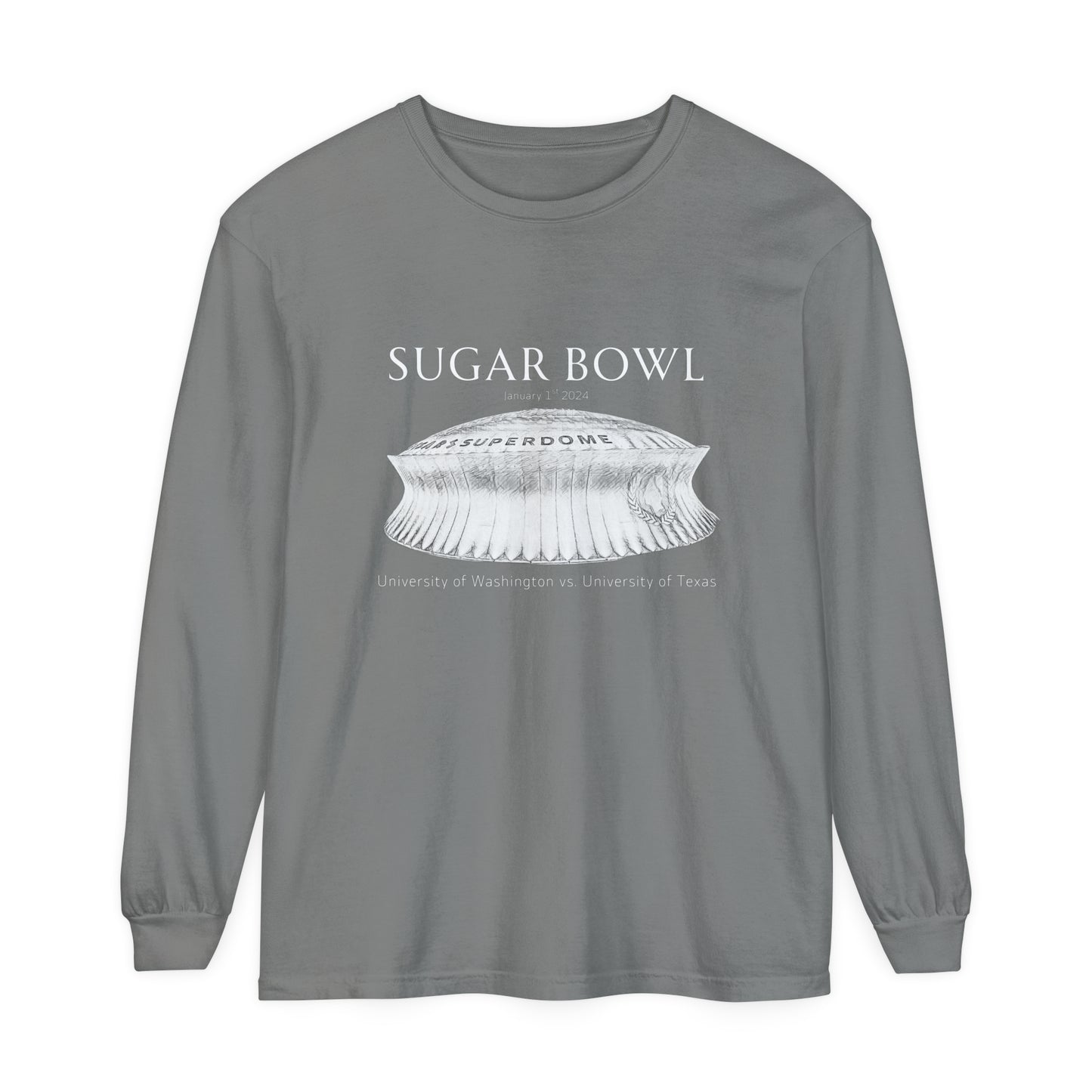 University of Washington Sugar Bowl Unisex Long Sleeve T-Shirt