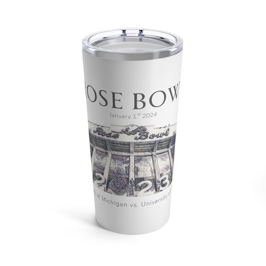 Rose Bowl Tumbler 20oz