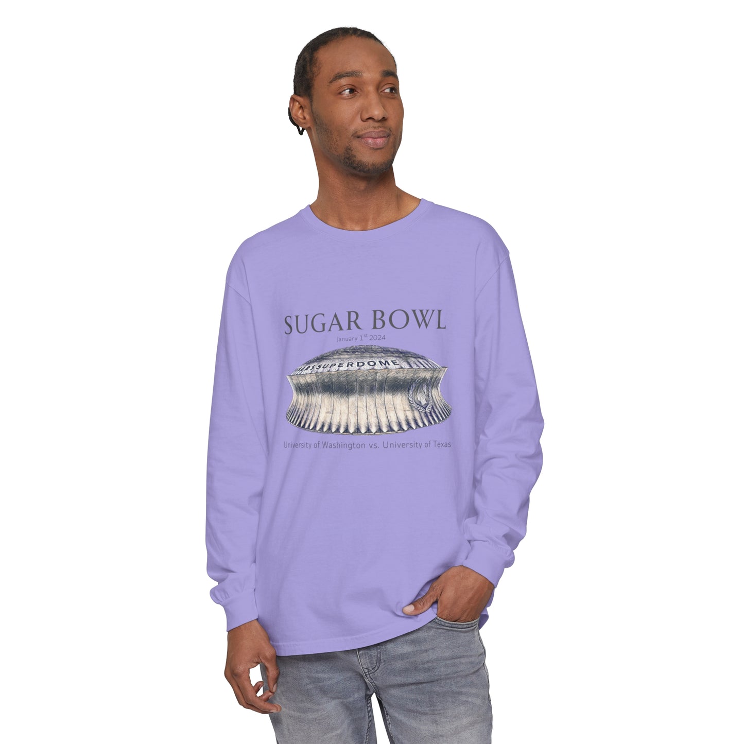 University of Washington Sugar Bowl Unisex Long Sleeve T-Shirt