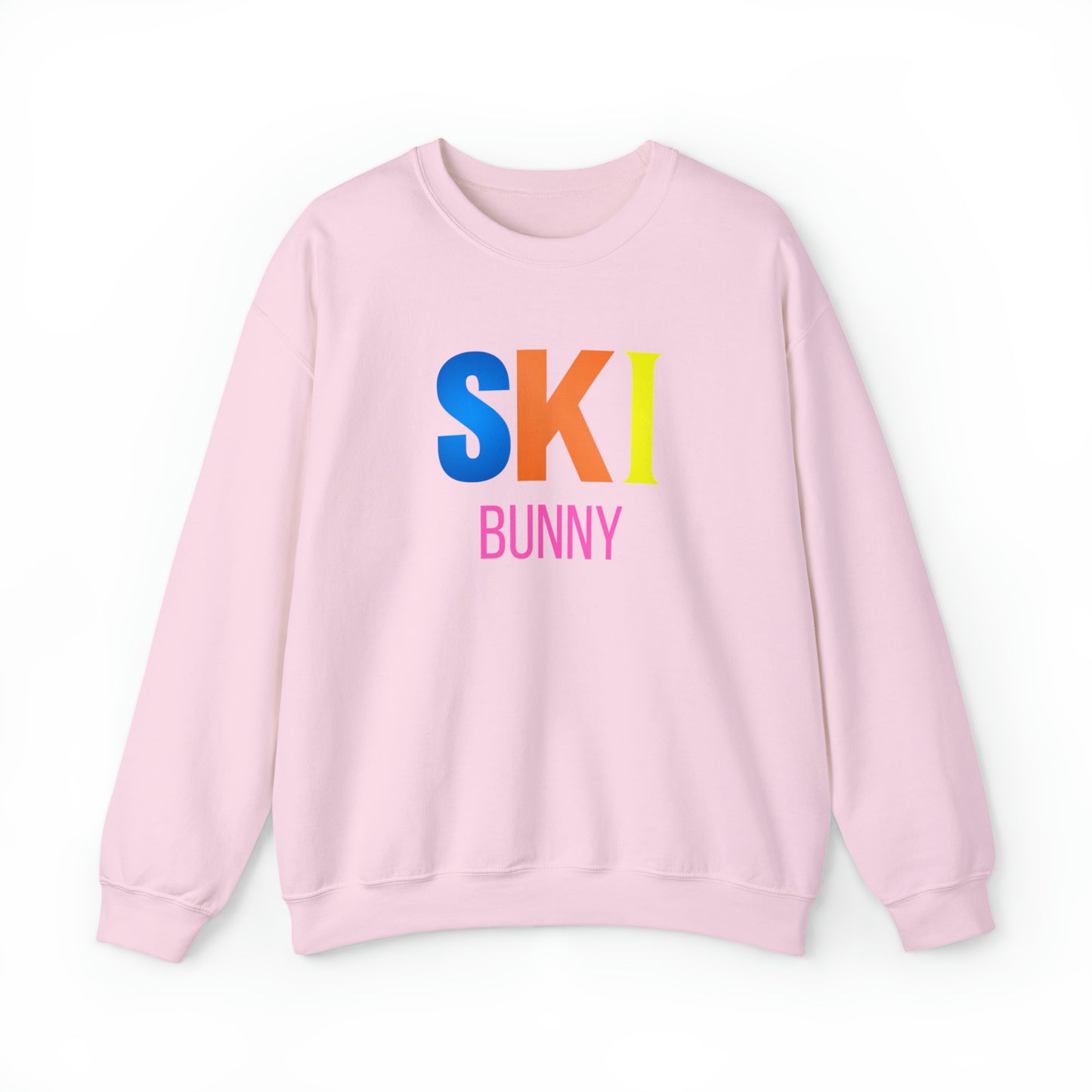 Neon Ski Bunny Crewneck