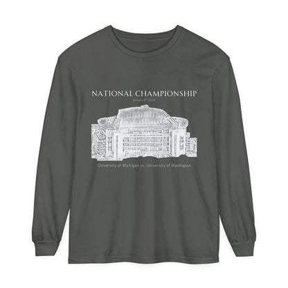 University of Michigan CFB National Championship Unisex Long Sleeve T-Shirt