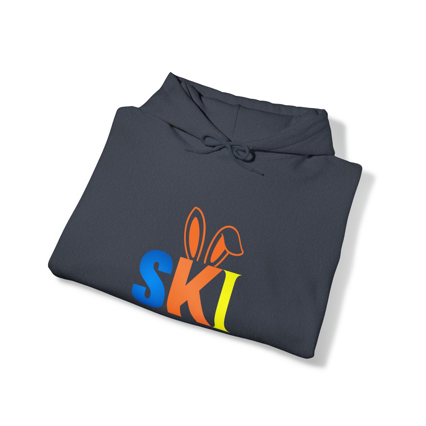 Neon Ski Bunny Hoodie