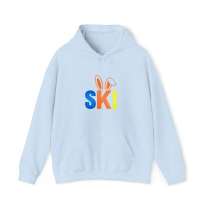 Neon Ski Bunny Hoodie