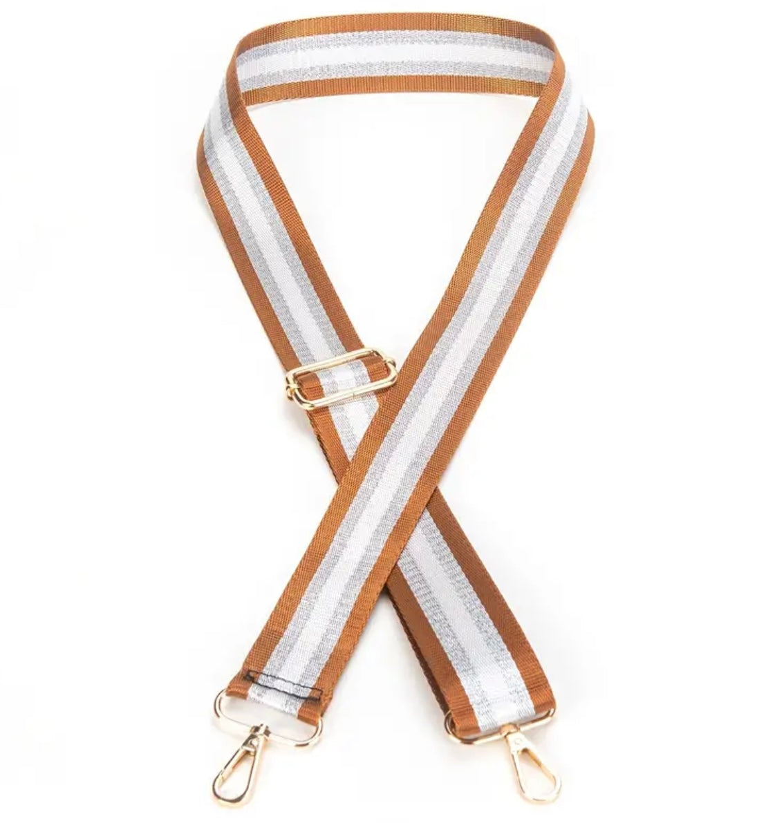 Metallic Purse Straps | Interchangeable Game Day Straps | JJ & the Bear