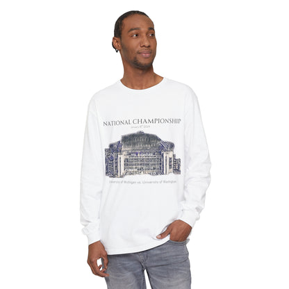 University of Michigan CFB National Championship Unisex Long Sleeve T-Shirt