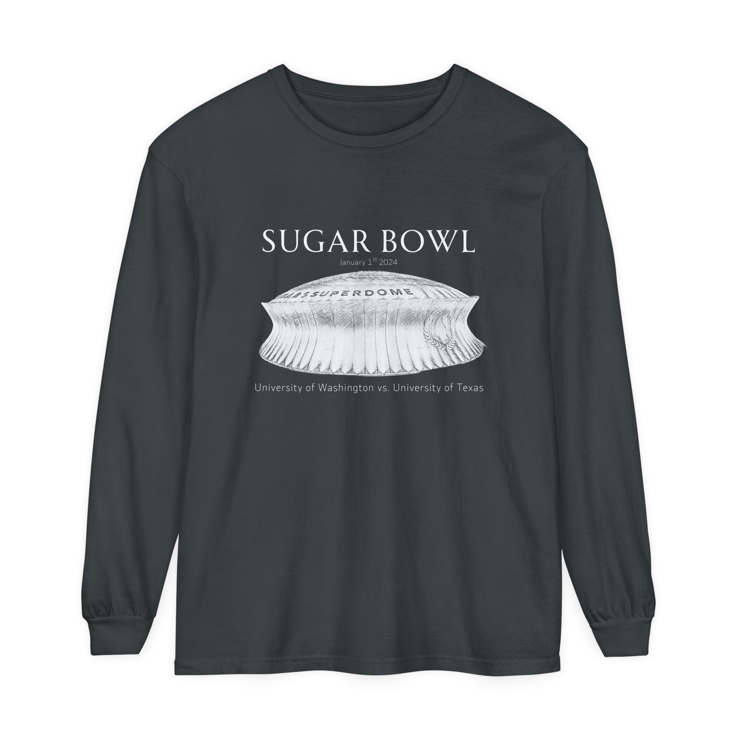 University of Washington Sugar Bowl Unisex Long Sleeve T-Shirt