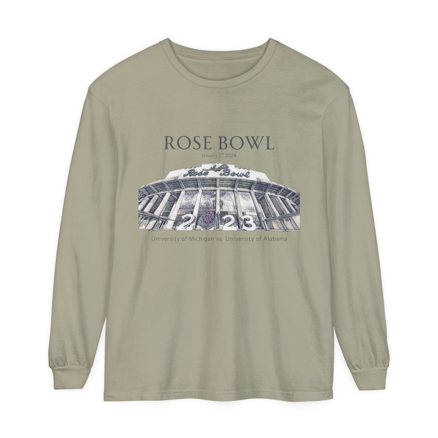 Rose Bowl Unisex Long Sleeve T-Shirt