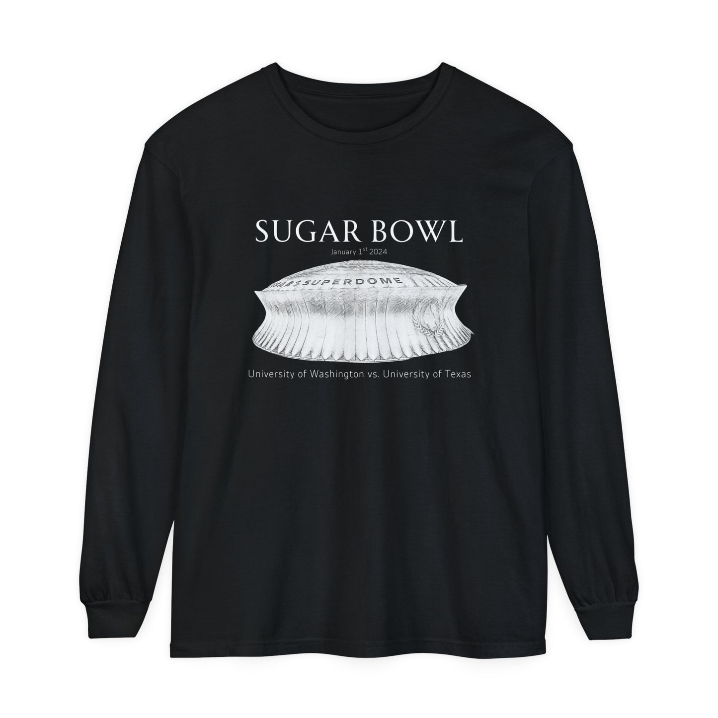 University of Washington Sugar Bowl Unisex Long Sleeve T-Shirt