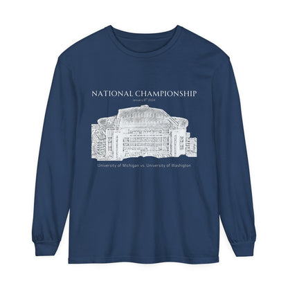 University of Michigan CFB National Championship Unisex Long Sleeve T-Shirt