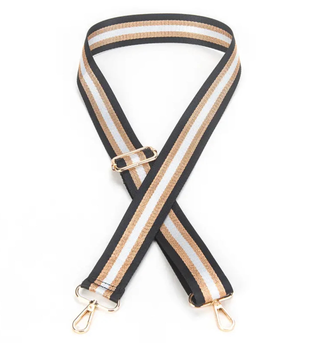 Metallic Purse Straps | Interchangeable Game Day Straps | JJ & the Bear