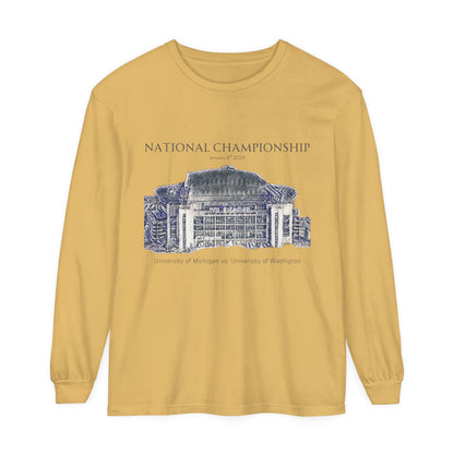 University of Michigan CFB National Championship Unisex Long Sleeve T-Shirt