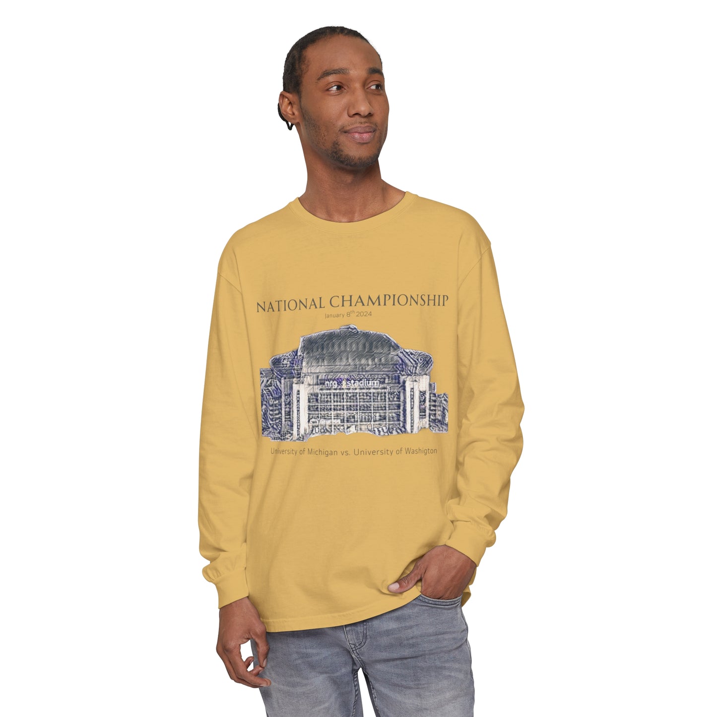 University of Michigan CFB National Championship Unisex Long Sleeve T-Shirt