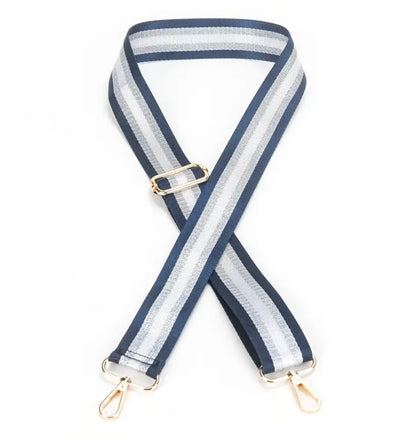 Metallic Purse Straps | Interchangeable Game Day Straps | JJ & the Bear