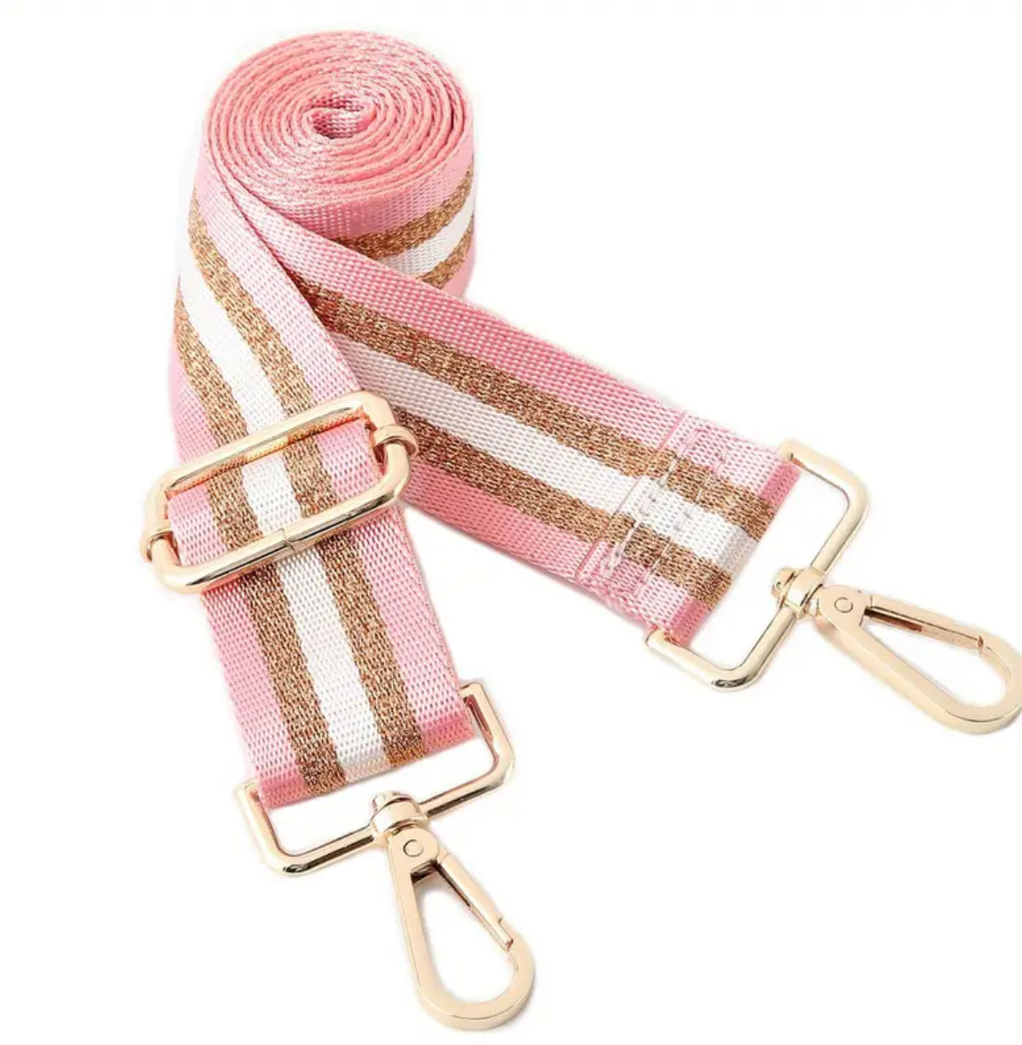 Metallic Purse Straps | Interchangeable Game Day Straps | JJ & the Bear