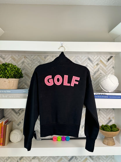 Pink GOLF Quarter Zip