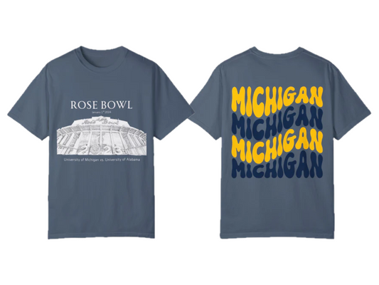 University of Michigan Rose Bowl Unisex T-shirt