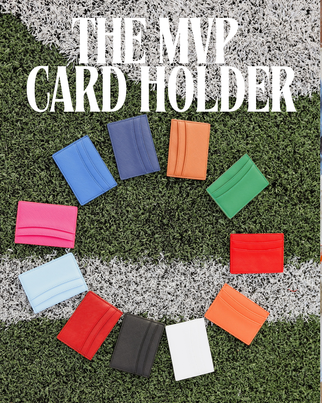 The MVP Card Holder™ | Slim Credit Card Holder Wallet for Game Day & Everyday