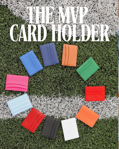 The MVP Card Holder™ | Slim Credit Card Holder Wallet for Game Day & Everyday
