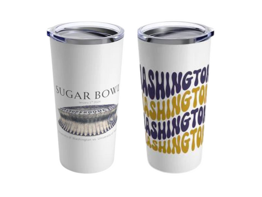 University of Washington Sugar Bowl Tumbler 20oz